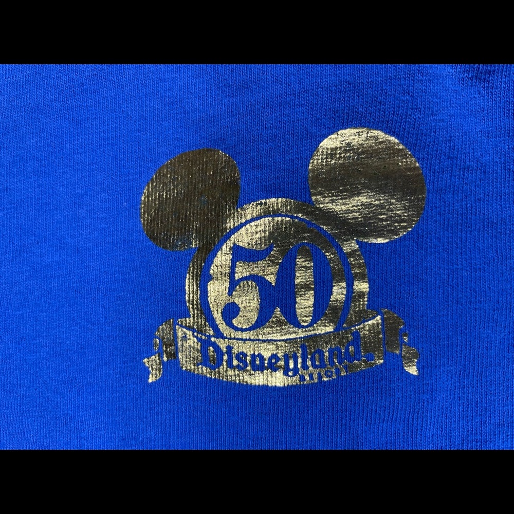 Vintage 2005 50th Anniversary Disney Tee UNISEX L - Picture 7 of 12